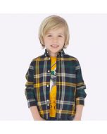 Camicia manica lunga a quadri