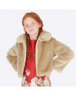 Cappotto corto con pellicciotto