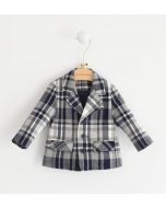 Comoda giacca in tessuto misto viscosa stretch