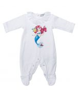 Tutina character con stampa sirena