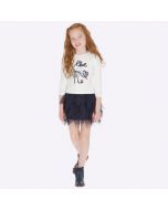 Vestito combinato con tulle