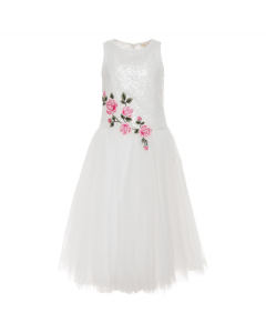 Abito paillettes e tulle per bambina