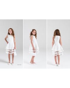 Abito per la comunione per bambina, modello Miss 993 Alba