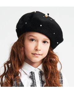 Basco con perle per bambina