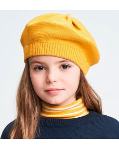 Cappello modello basco realizzato in tricot