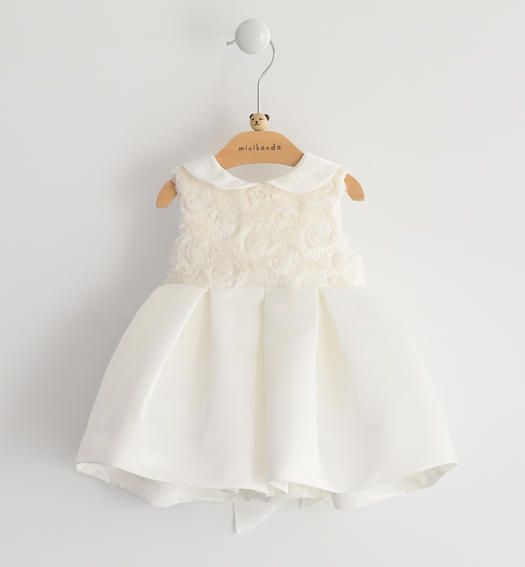 Elegante vestito neonata da cerimonia