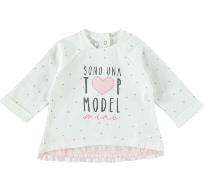 Maglietta a manica lunga con all over di stelle