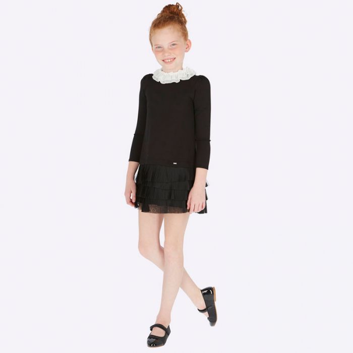 Vestito combinato con tulle
