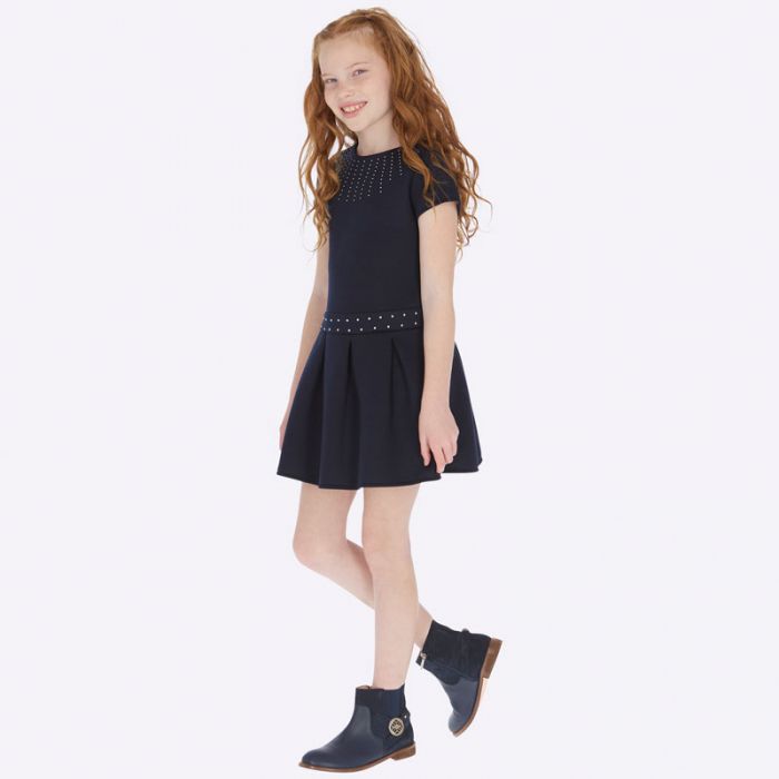 Vestito con cerniera invisibile